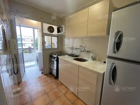 Departamento 2 ambientes con 1 baño