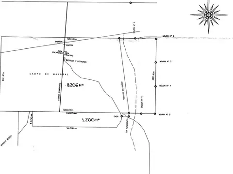 Campo de 9400has en el sur Santiago del Estero