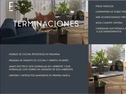 Departamento en Venta de 2 ambientes