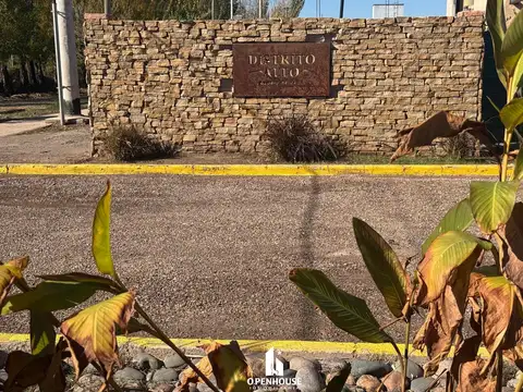 OPENHOUSE vende fabulosos terrenos en Barrio Privado Distrito Alto,Lujan De Cuyo.