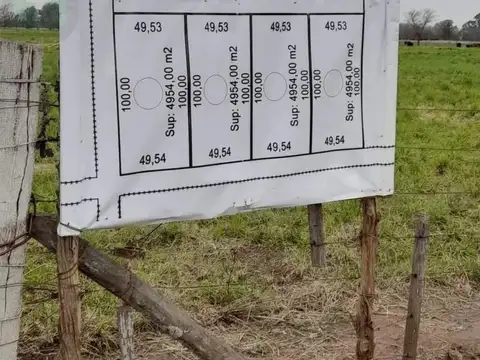 Terreno en Venta 100  mts Fondo