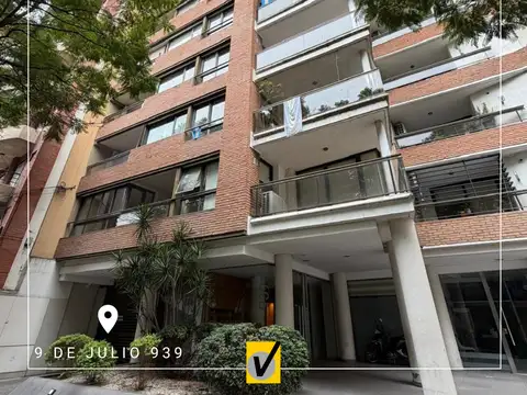 ALQUILER - DEPARTAMENTO 2 DORMITORIOS CON COCHERA - 9 DE JULIO 939, BARRIO MARTIN, ROSARIO