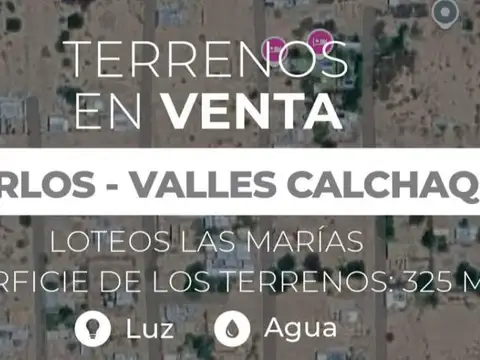 Terreno en Venta en San Carlos, USD 9.000