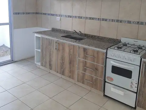 Departamento 3 ambientes con 1 baño