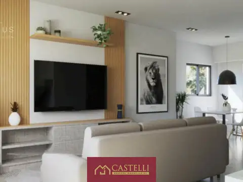 Departamento 3 ambientes con 1 baño