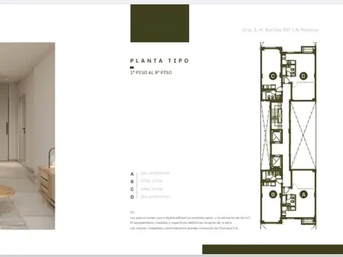 Caseros Departamento de 1 Ambiente en Pozo Financia F: 11009