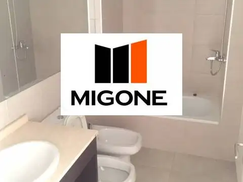 Departamento Monoambiente con 1 baño