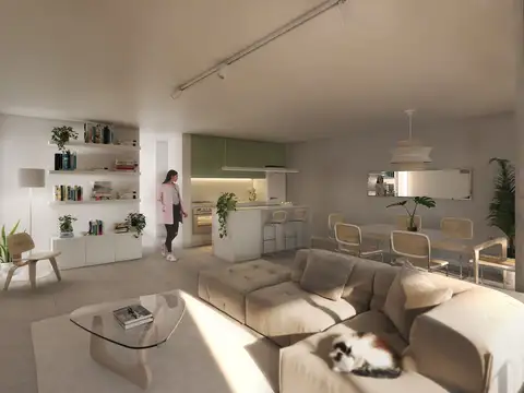 Departamento 5 ambientes con 2 baños