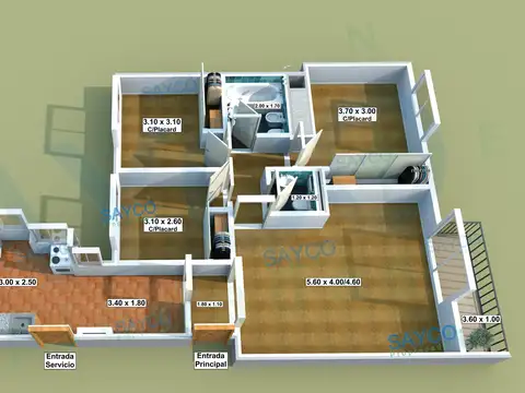 Departamento en Venta en Tribunales, USD 129.500