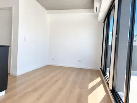 Monoambiente a Estrenar con Balcón aterrazado y vista abierta. Piscina y Amenities