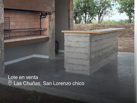 lote en venta, las chuñas san lorenzo chico