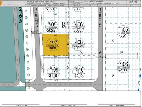 Terreno en Venta en Pergamino, USD 78.320