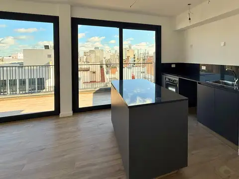 Departamento 2 ambientes con 1 baño