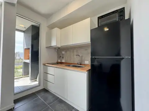 Departamento monoambiente con parrillero Amura condominios TIFON