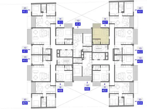 Departamento en Venta en La Blanqueada , USD 95.000