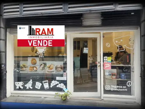 Excelente Cafeteria en la zona de San Nicolas.