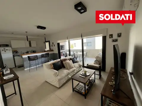 Departamento 2 ambientes con 1 baño