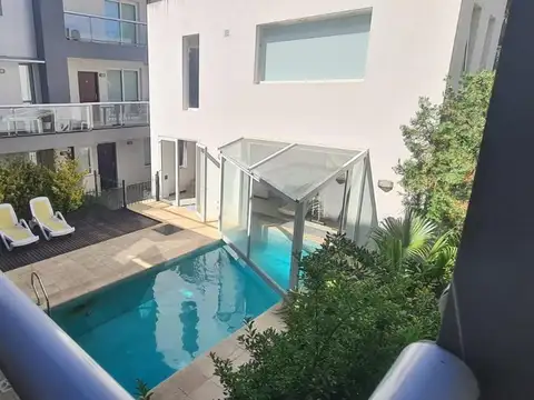 Depto 3 amb - piscina - en Pinamar