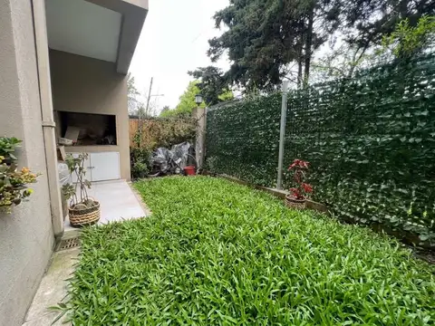 Departamento en venta - Pilar - 1 ambiente con Jardín propio - parrilla