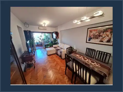 Villa Luro | Semipiso 3 ambientes al frente con balcón