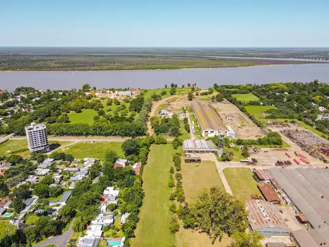 Fracción de tierra frente al río Parana con gran potencial inmobiliario en Baigorria