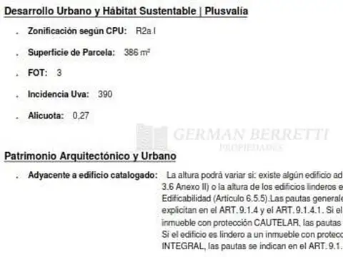 Terreno en Venta de 1700,0 m2