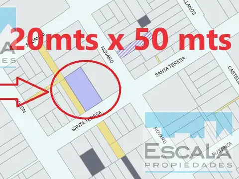 CASA DE DOS DORM CON AMPLIO TERRENO DE 1000 m2 EN GABOTO  EN VENTA