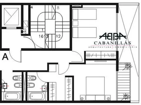 Departamento 3 ambientes con 2 baños