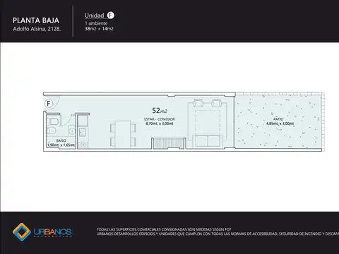 Departamento en Venta Apto profesional