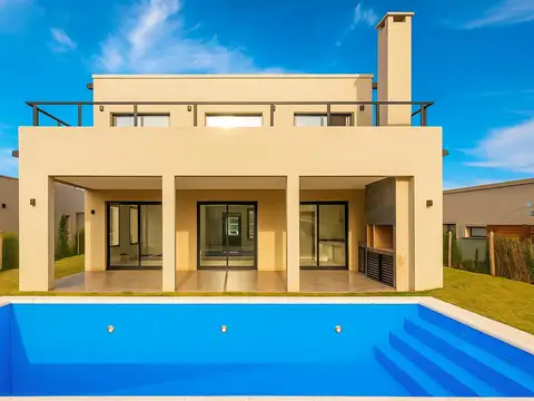 Venta Casa Moderna con pileta 500 m2 en Barrio San Ramón