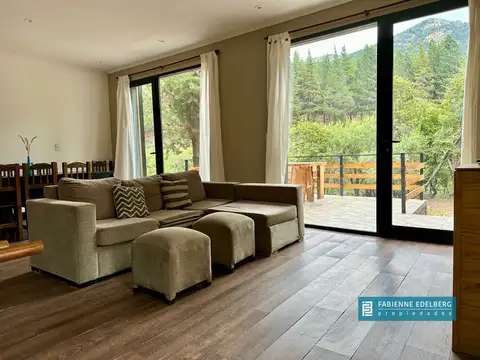 Venta Casa sobre la costa de rio Meliquina con escritura - Villa Lago Meliquina