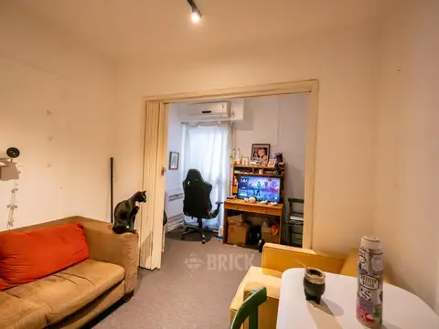 Departamento 2 ambientes con 1 baño