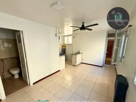 Departamento 2 ambientes con 1 baño