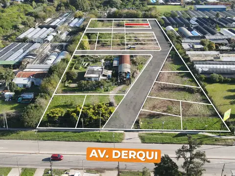 Terreno en Venta 12  mts Frente