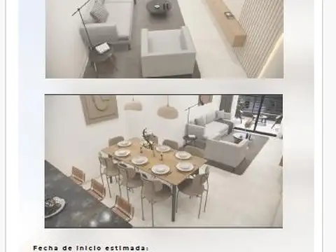 Departamento en Venta de 2 ambientes