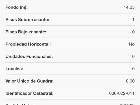 Casa en Venta 100 años