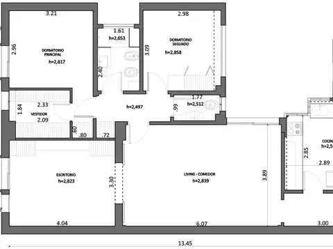 Departamento en Venta de 4 ambientes