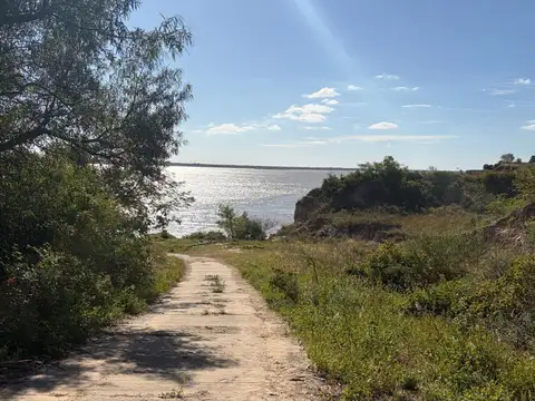 LOTE EN VENTA CON VISTA AL RIO PARANA