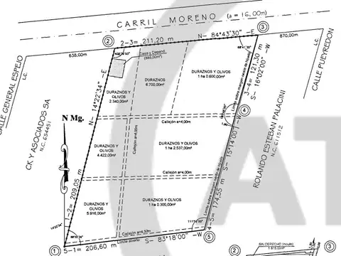 CALLE MORENO S/N 5.7HA