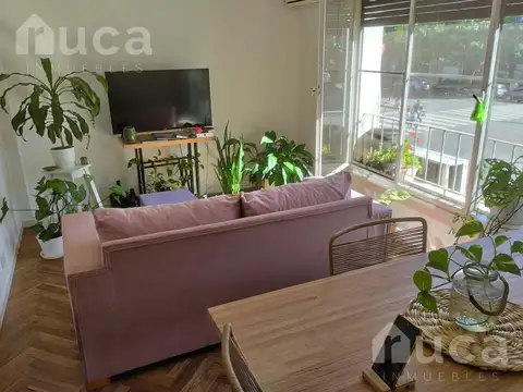 Luminoso y amplio departamento de tres ambientes , en venta , en excelente zona de  Martínez
