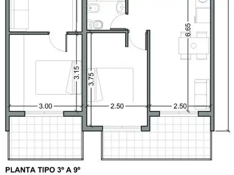 Departamento en Venta al Norte