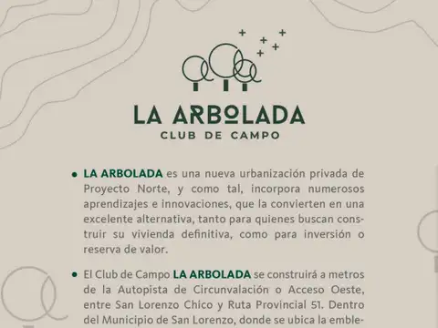 Terreno en Venta en San Lorenzo Chico, USD 116.000