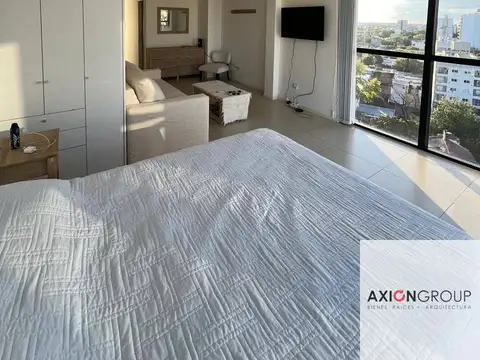 19 y 44-Pza Azcuénaga-Semipiso de categoría amoblado con terraza propia 100