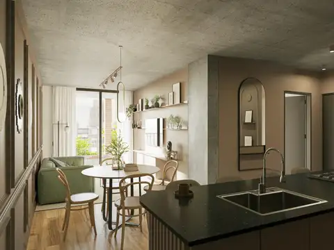 Departamento de 1 dormitorio a metros de Bv. Oroño