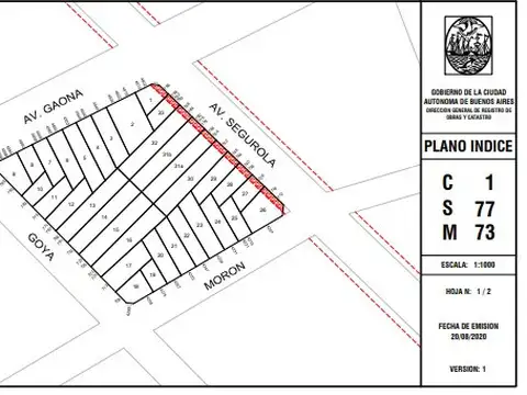 Terreno en Venta 17  mts Frente