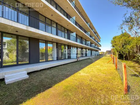 Venta Departamento a estrenar 3 ambientes jardin, Terrazas de Santa Maria, Villanueva Tigre