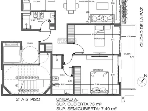Ciudad de la Paz 2400