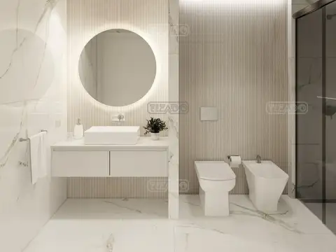 Departamento 3 ambientes con 2 baños