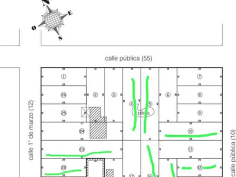 DUEÑO VENDE - 10 Terrenos/Lotes en venta en Presidencia Roque Saenz Peña