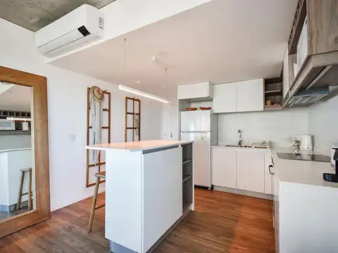 Departamento 2 ambientes con 2 baños